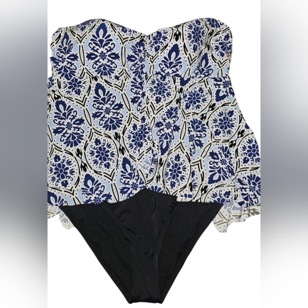 🆕 New Bal Harbour Swim Plus Size 20 One Piece Swimwear Bathingsuit